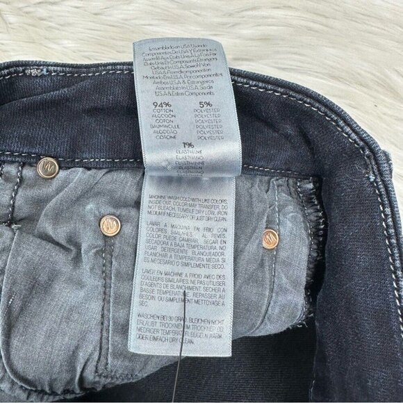 Mother Women’s High‎ Waisted Looker Coffee Tea or Me Designer Jeans W29/L30 - Picture 7 of 11